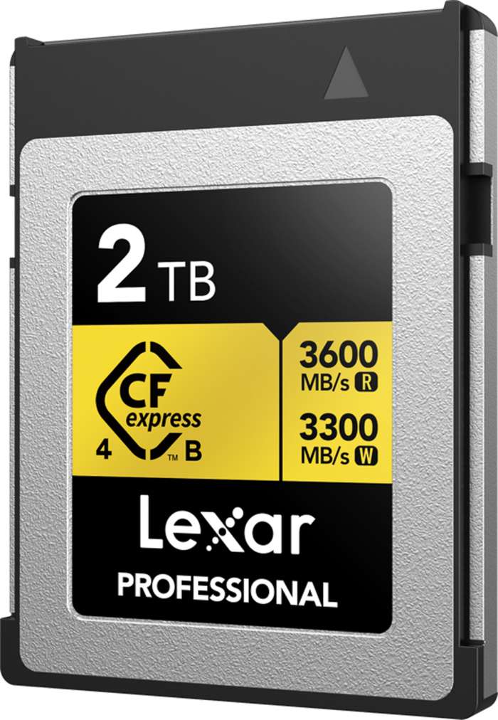 Lexar  CFexpress 4.0 Pro Gold R3600/W3300 2TB | CFexpress B