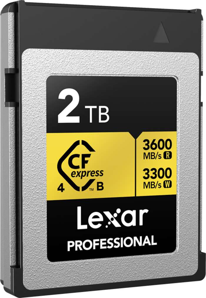 Lexar  CFexpress 4.0 Pro Gold R3600/W3300 2TB | CFexpress B