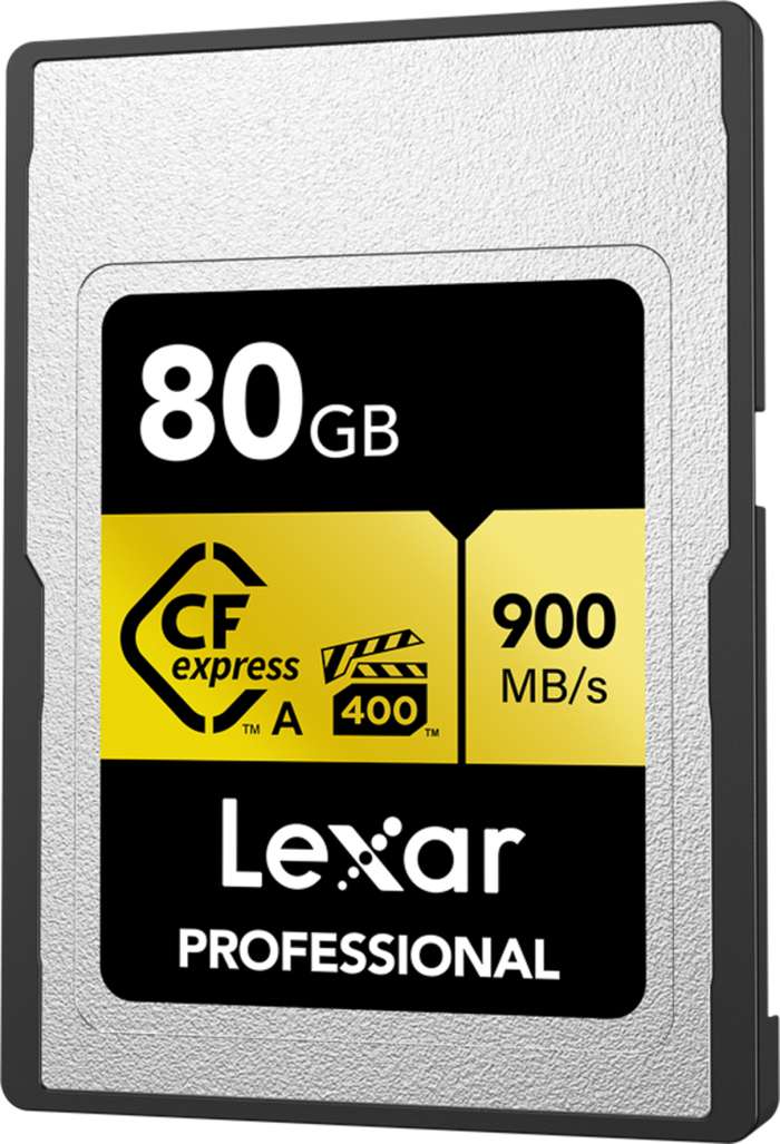 Lexar  CFexpress Pro Gold R900/W800 - VPG400 (Type A) 80GB | CFexpress A