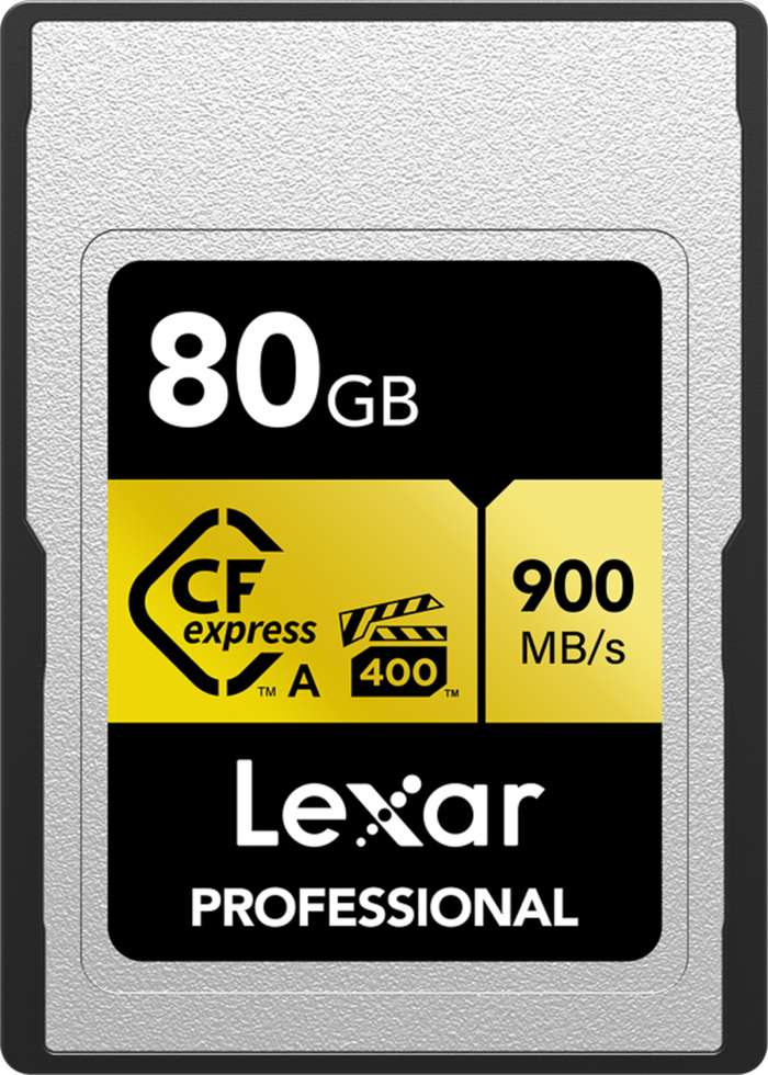 Lexar  CFexpress Pro Gold R900/W800 - VPG400 (Type A) 80GB | CFexpress A