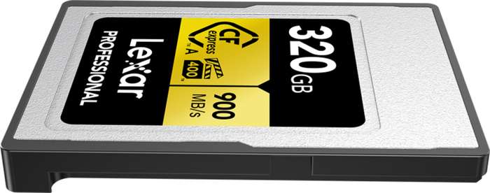 Lexar  CFexpress Pro Gold R900/W800 - VPG400 (Type A) 320GB | CFexpress A