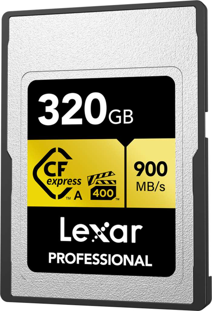 Lexar  CFexpress Pro Gold R900/W800 - VPG400 (Type A) 320GB | CFexpress A