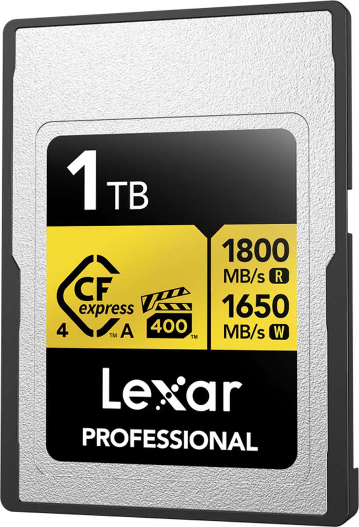 Lexar  CFexpress 4.0 Pro Gold, VPG400, R1800/W1650 (Type A) 1TB | CFexpress A
