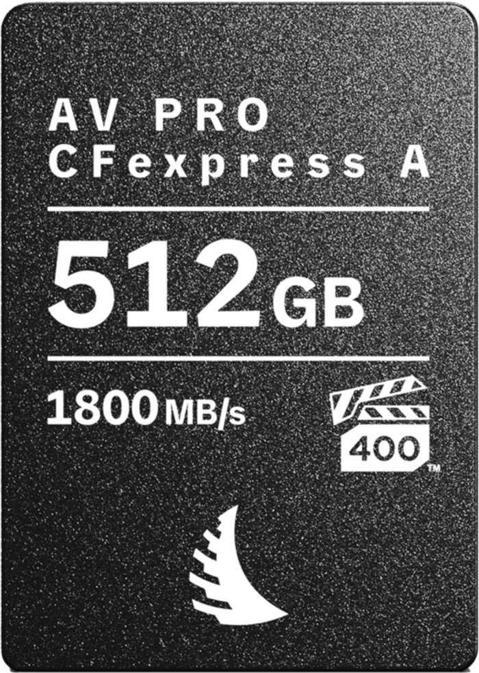 Angelbird  CFexpress Type A, VPG400, 8K+ RAW, R1800/W1650 (Type A | 4.0) 512GB |  CFexpress A