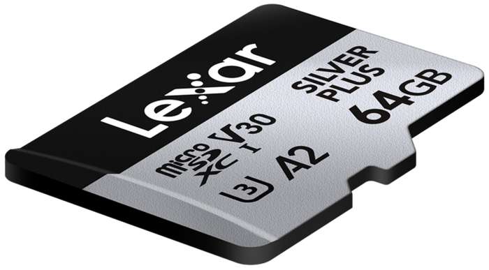 Lexar  microSDXC Silver Plus 1066x UHS-I/U3/A2/4K R205/W100 (V30) 64GB