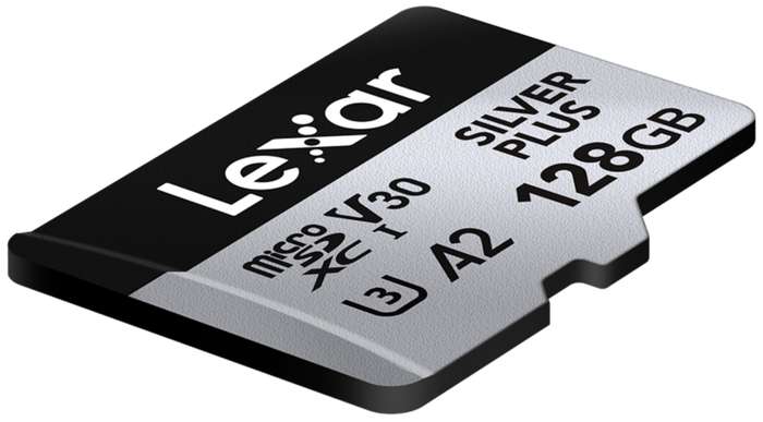 Lexar  microSDXC Silver Plus 1066x UHS-I/U3/A2/4K R205/W150 (V30) 128GB