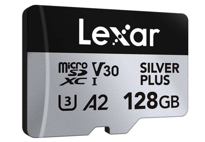 Lexar  microSDXC Silver Plus 1066x UHS-I/U3/A2/4K R205/W150 (V30) 128GB
