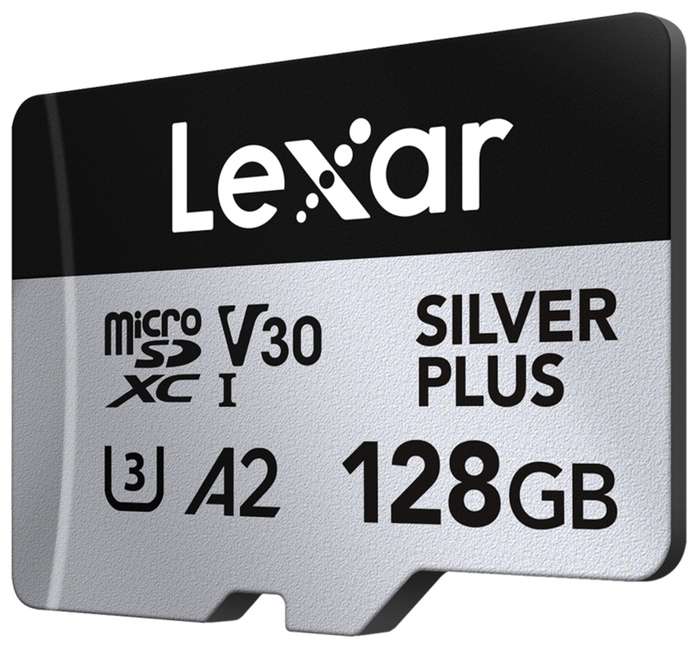Lexar  microSDXC Silver Plus 1066x UHS-I/U3/A2/4K R205/W150 (V30) 128GB