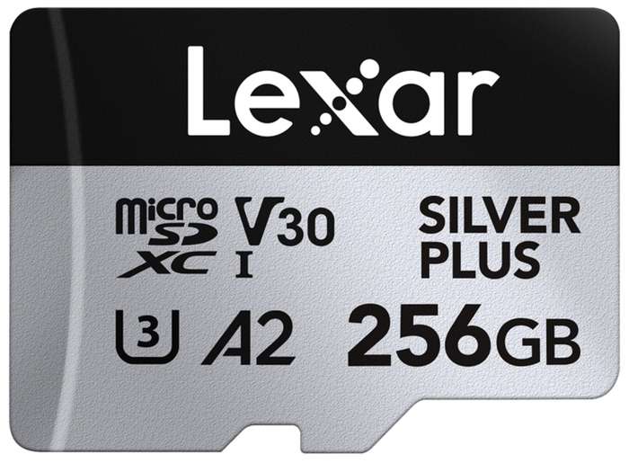 Lexar  microSDXC Silver Plus 1066x UHS-I/U3/A2/4K R205/W150 (V30) 256GB