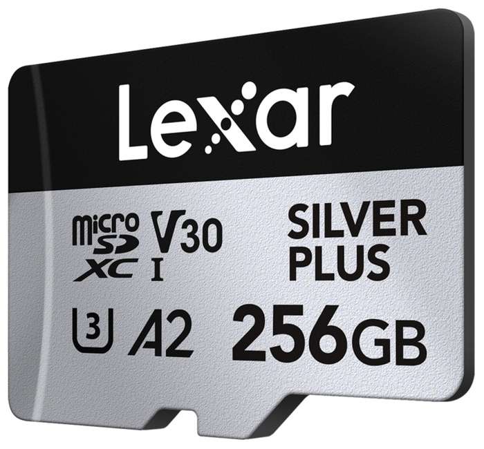 Lexar  microSDXC Silver Plus 1066x UHS-I/U3/A2/4K R205/W150 (V30) 256GB