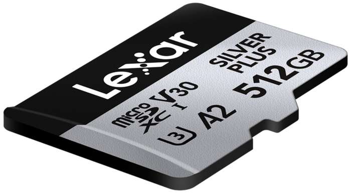 Lexar  microSDXC Silver Plus 1066x UHS-I/U3/A2/4K R205/W150 (V30) 512GB