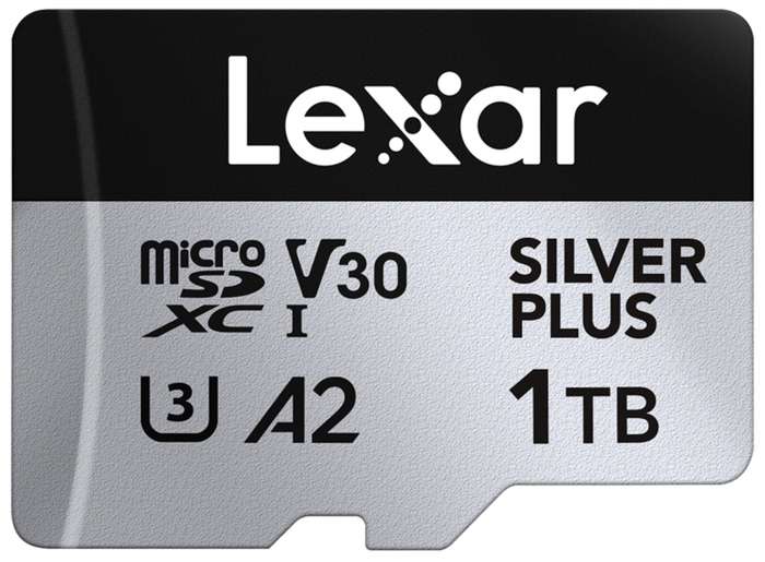 Lexar  microSDXC Silver Plus 1066x UHS-I/U3/A2/4K R205/W150 (V30) 1TB