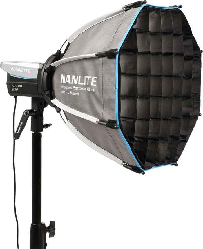Nanlite octabox 40 cm s FM Mount  bajonetem | SB-FMM-O-40
