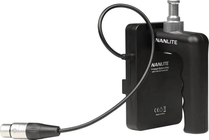Nanlite  V-Mount držák baterie s 4-Pin XLR | Forza 150/B  FC-120B  |   BT-BG-XLR4II