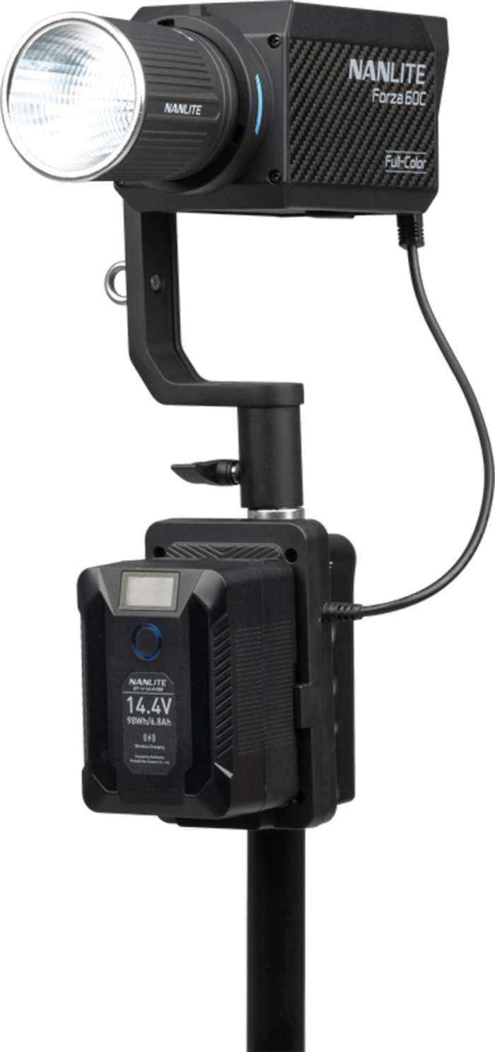 Nanlite  V-mount držák baterie  DC | Forza 60 řada  |  BT-BG-V
