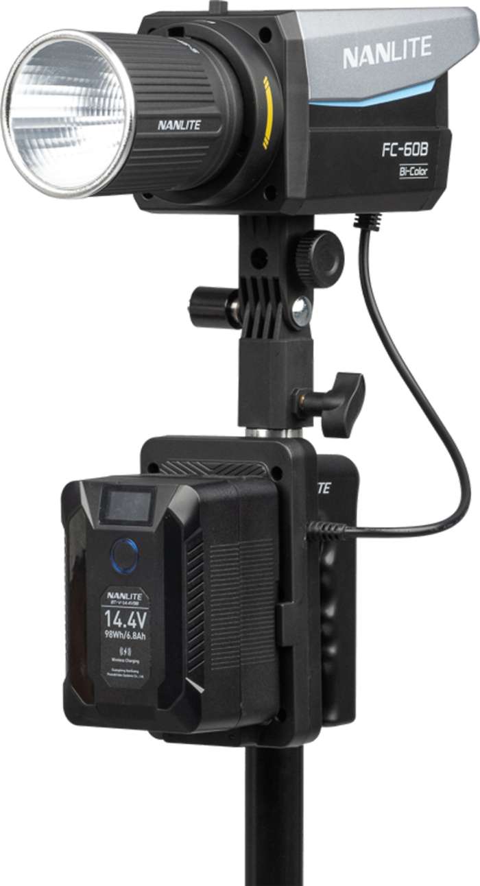 Nanlite  V-mount držák baterie  DC | Forza 60 řada  |  BT-BG-V