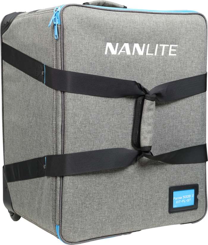 Nanlite Forza 500B II Bicolor Kit  |  fresnelova čočka FL-20G  |  kufr