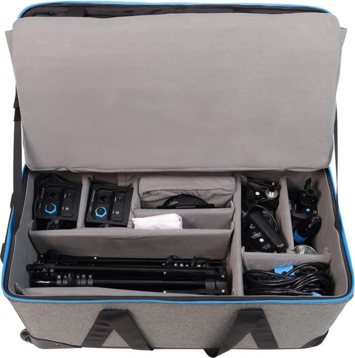 2x Nanlite  PavoSlim 60B & Forza 60B II  se stativy a kufrem