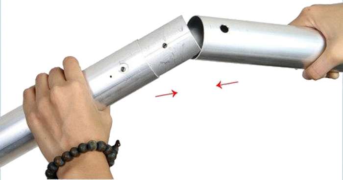 Skládací tyč pro pozadí 3 m