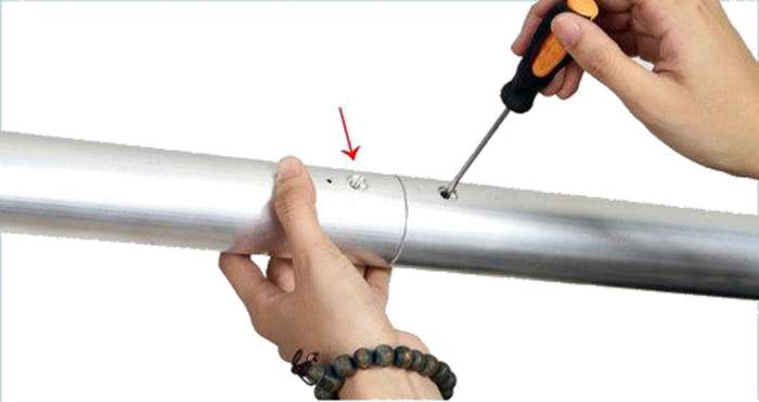 Skládací tyč pro pozadí 3 m