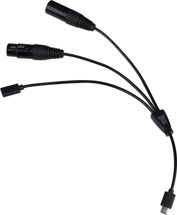 Nanlite  USB-C to DMX Cable Splitter |  CB-DMX-USBC-1/3