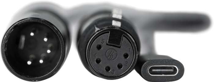 Nanlite  USB-C to DMX Cable Splitter |  CB-DMX-USBC-1/3