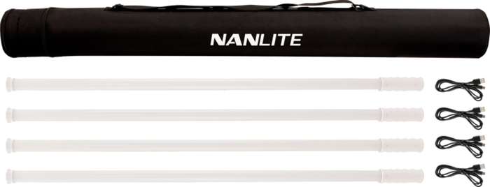 4x Nanlite  PavoTube T8-7X 1 light kit | trubice 100 cm | RGBWW trubice