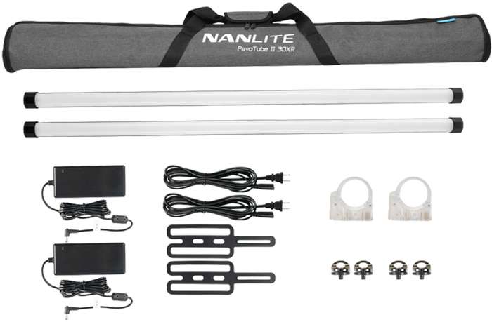 2 x Nanlite  PavoTube II 30XR  LED Tube Light } RGBWW trubice