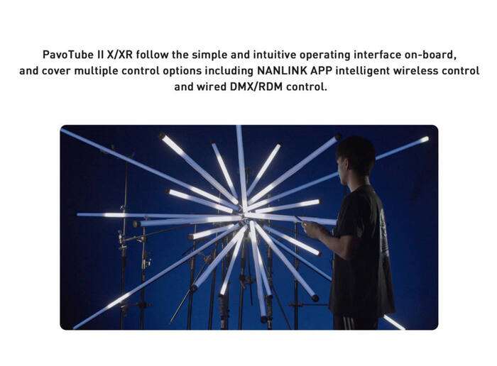 4 x Nanlite  PavoTube II 30XR  LED Tube Light } RGBWW trubice