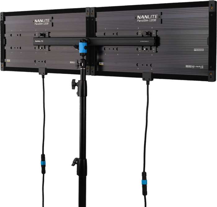 Nanlite  držák po dva panely  Pavoslim 120B/120C |   AS-DPC-PS120-KIT