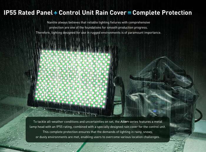 Nanlite  Alien 150C | Outdoor RGBWW LED | IP 55