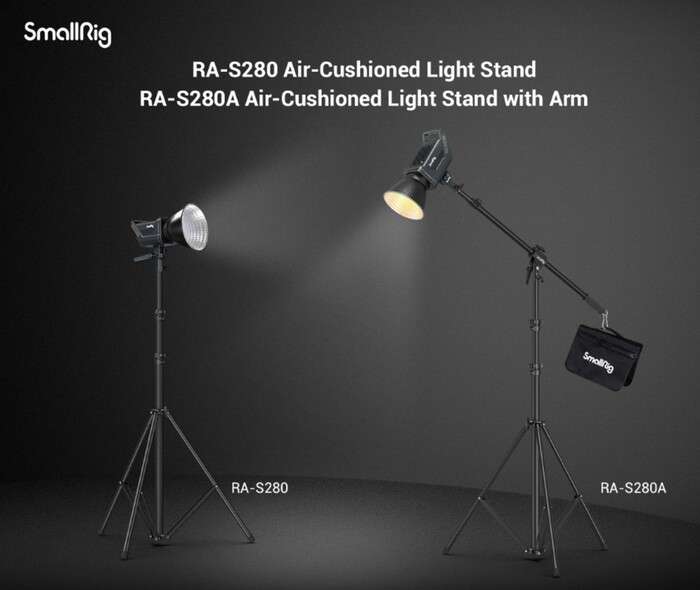 SmallRig  3736 RA-S280 Light Stand Air Cushioned | Světelný stativ