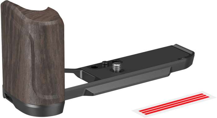 SmallRig  4801 L-Shape Mount Plate with Wooden Handle for Nikon Z f  | l plate