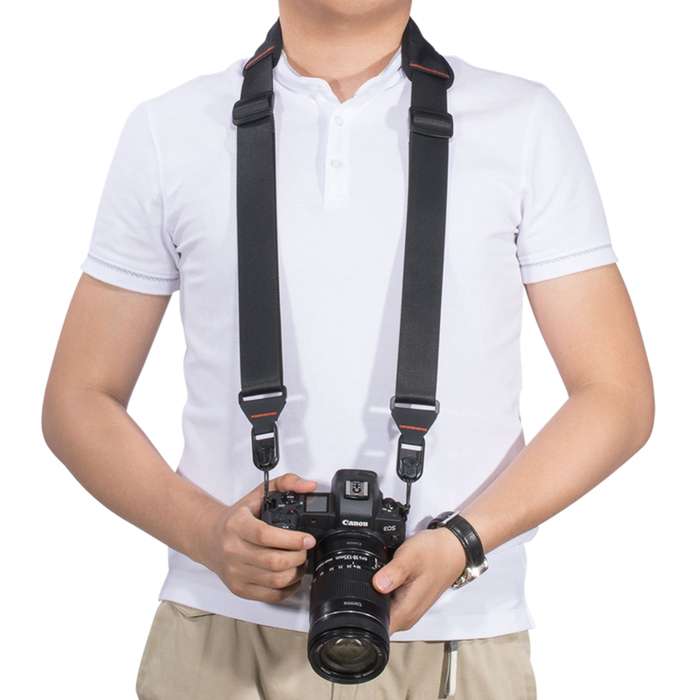 SmallRig  2428 Camera Shoulder Strap | Popruh černý
