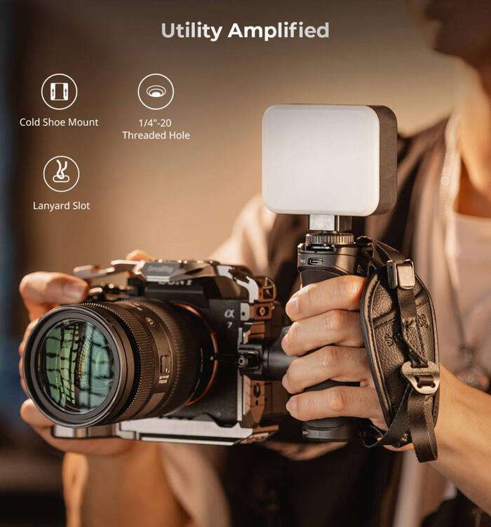 SmallRig  3893 Rotating Side Handle with Trigger REC for Selected Sony Mirrorless Cameras | rukojeť s ovládáním a nebíjením