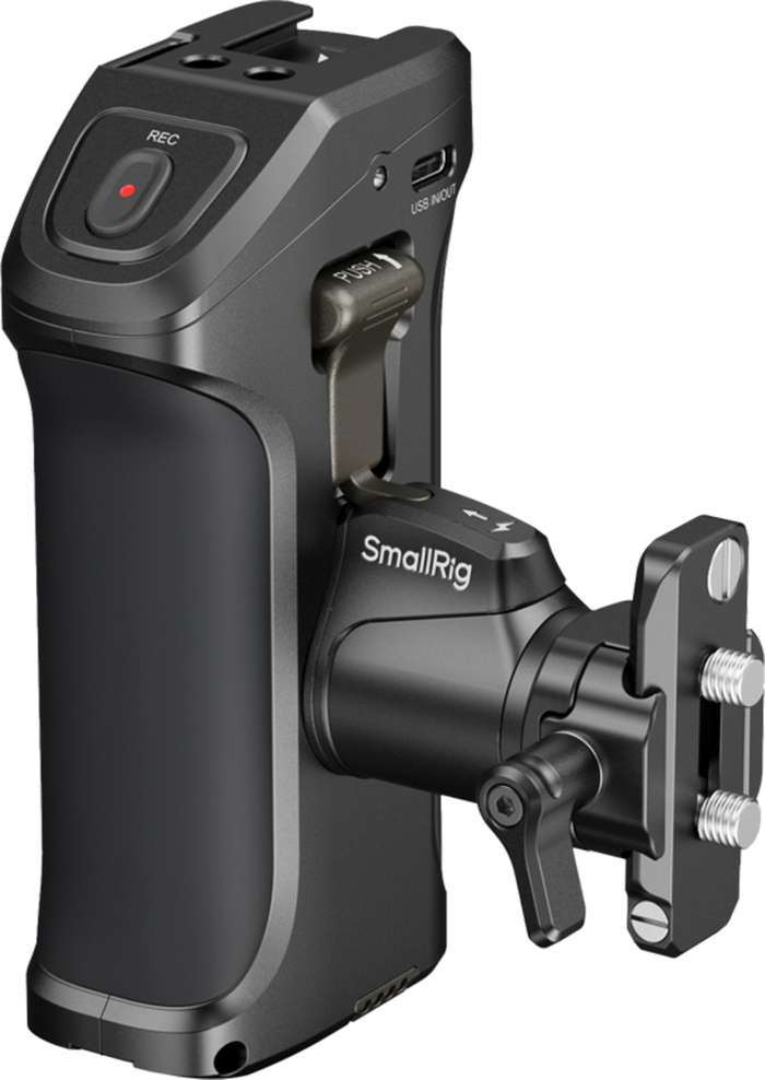 SmallRig  3893 Rotating Side Handle with Trigger REC for Selected Sony Mirrorless Cameras | rukojeť s ovládáním a nebíjením