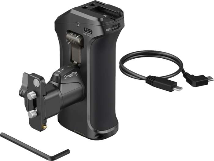 SmallRig  3893 Rotating Side Handle with Trigger REC for Selected Sony Mirrorless Cameras | rukojeť s ovládáním a nebíjením