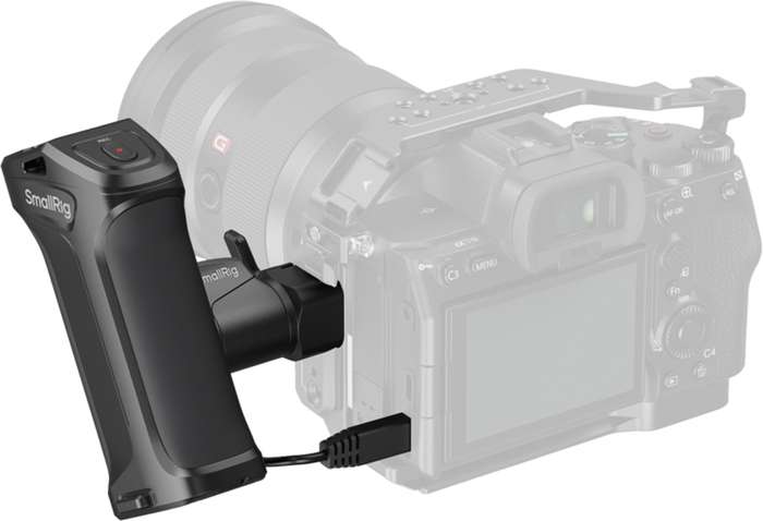 SmallRig  3893 Rotating Side Handle with Trigger REC for Selected Sony Mirrorless Cameras | rukojeť s ovládáním a nebíjením