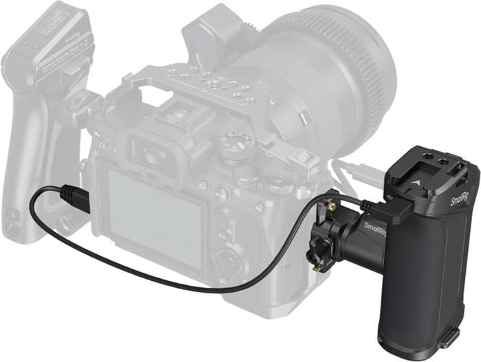 SmallRig  3893 Rotating Side Handle with Trigger REC for Selected Sony Mirrorless Cameras | rukojeť s ovládáním a nebíjením