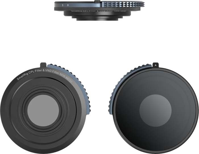 SmallRig  4942 CPL & VND 3-5 Filter for GoPro HERO 13 / 12 / 11 / 10 Black  | Variabilní ND filtr