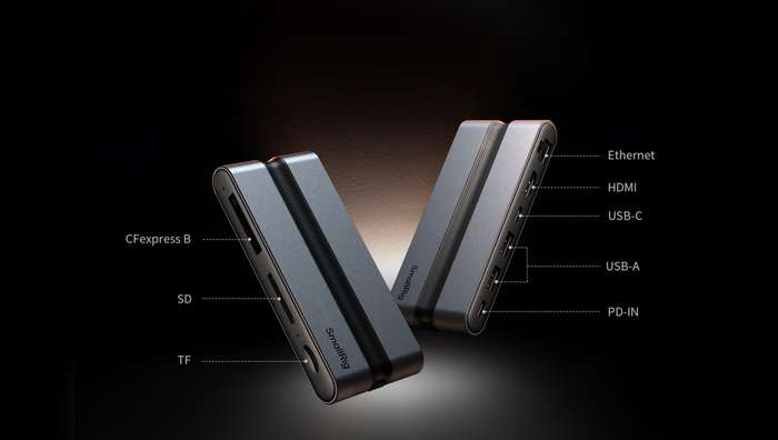 SmallRig  4663 CFexpress (Type A) Docking Station for Creators | USB-C Hub se čtečkou