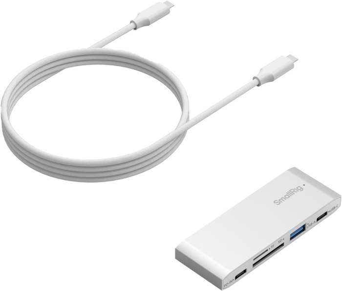 SmallRig  4746 5-in-1 Memory Card Reader for Travel Photography | kombinovaná čtečka  SD a Micro SD