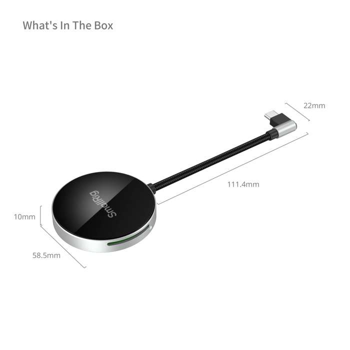 SmallRig  4869 Card Reader SD3.0 |  Čtečka SD a micro SD karet s magsafe