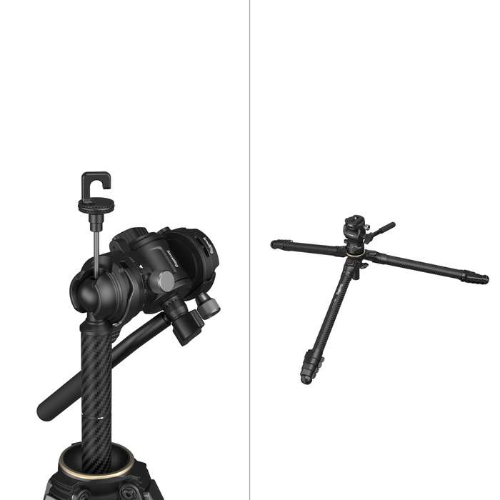 SmallRig  5028 Portable Carbon Fiber Travel Tripod Kit  |  Cestovní  video stativ