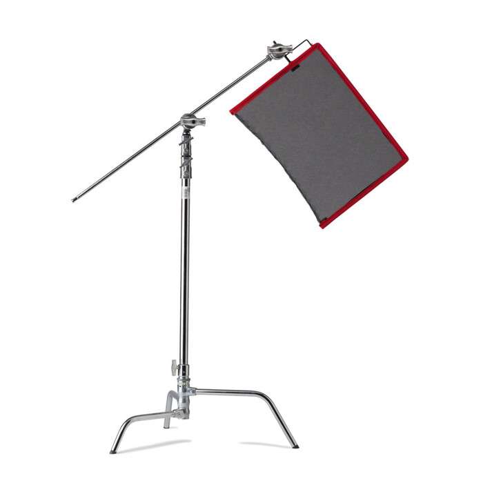 Kupo  CT-40MK 40" Master C-Stand with Turtle Base Kit - Silver  | C-stand s ramenem