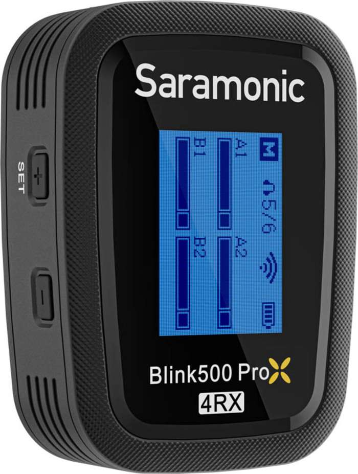 Saramonic BLINK 500 PROX B8 4-Person Wireless 2.4GHz  | 4 Kanálový bezdrátový mikrofonní systém