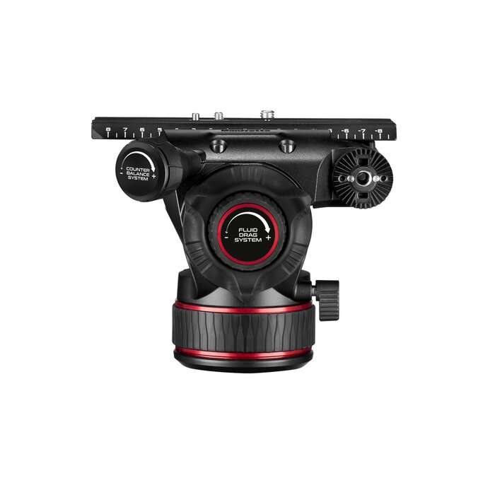 Manfrotto Nitrotech 612 fluidní hlava s 75mm polokulí | MVH612AH