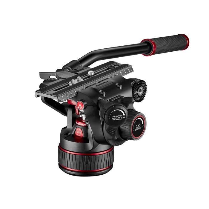 Manfrotto Nitrotech 612 fluidní hlava s 75mm polokulí | MVH612AH