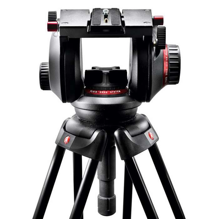 Manfrotto 509 Fluidní hlava s 100mm polokulí | 509HD