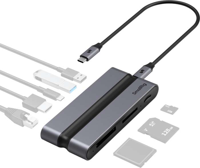 SmallRig  4662 CFexpress Docking Station for Creators (Type B) |  USB-C hub se čtečkou